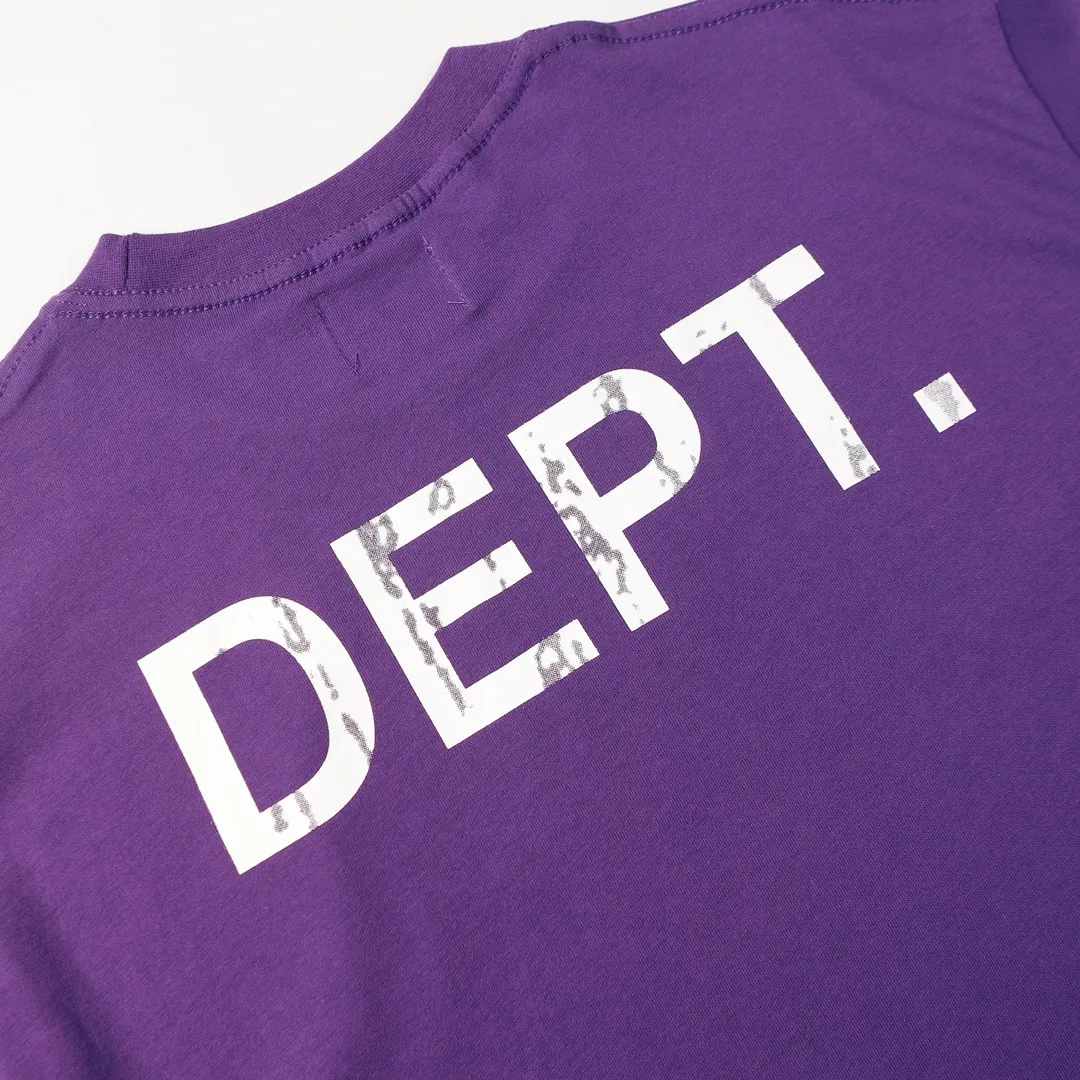 GALLERY.DEPT new summer short-sleeved model number: D3175#P106 color: purple apricot red code number: S M L XL